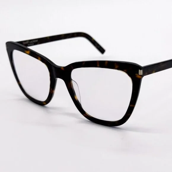 IVY crystal dagger belt rocker leather Italy crystal studded snake silver 32 NEW SAINT LAURENT SL 548 SLIM 007 HAVANA WOMEN EYEGLASSES  main image 2